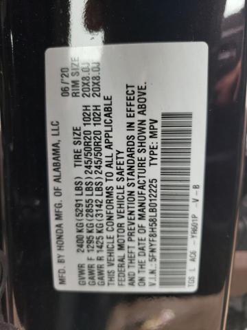 2020 HONDA PASSPORT E - 5FNYF8H58LB012225