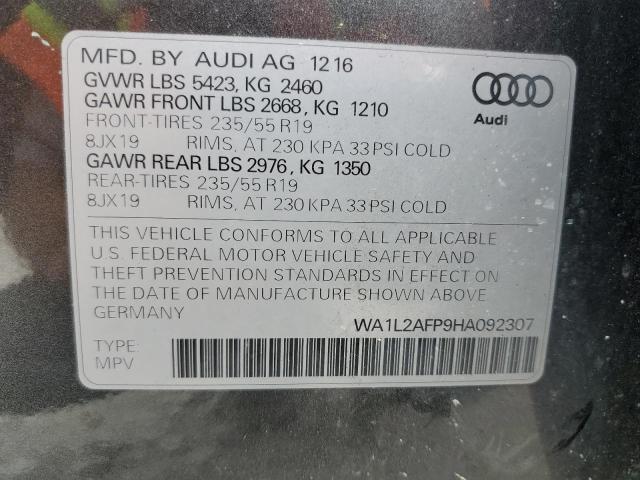 VIN WA1L2AFP9HA092307 2017 Audi Q5, Premium Plus no.13