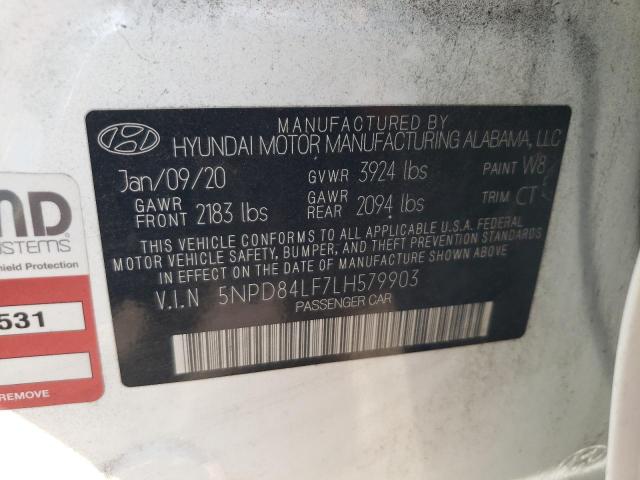2020 HYUNDAI ELANTRA SE - 5NPD84LF7LH579903