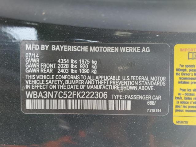 VIN WBA3N7C52FK222306 2015 BMW 4 Series, 428 I no.12