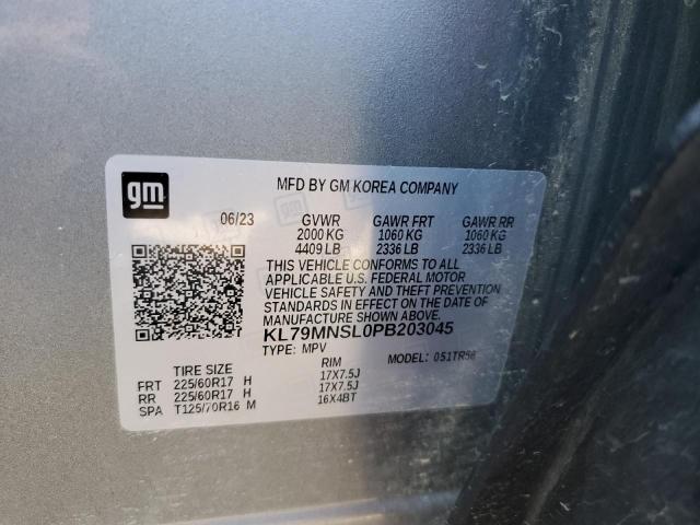 2023 CHEVROLET TRAILBLAZE - KL79MNSL0PB203045