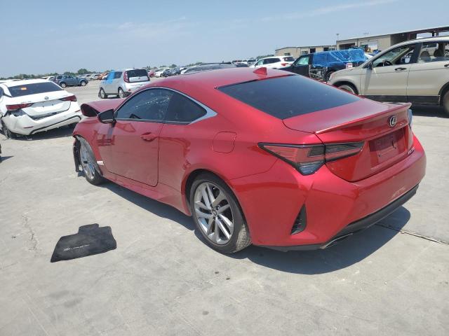 LEXUS RC 300 2019 red  gas JTHHA5BC5K5009205 photo #3