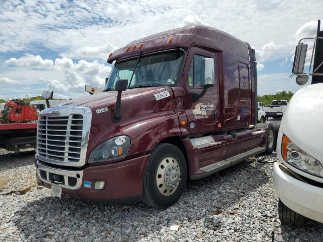 FREIGHTLINER CASCADIA 2017 maroon tractor diesel 3AKJGLDV4HSHY7827 photo #3