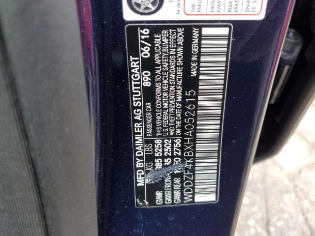 2017 MERCEDES-BENZ E 300 4MAT - WDDZF4KBXHA052615