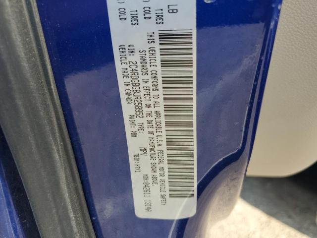 2018 DODGE GRAND CARA - 2C4RDGBG8JR258952
