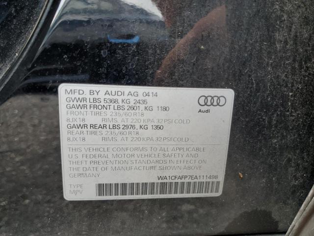 VIN WA1CFAFP7EA111498 2014 Audi Q5, Premium no.13