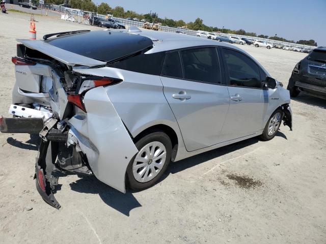 TOYOTA PRIUS NIGH 2022 silver  hybrid engine JTDKAMFUXN3177393 photo #4