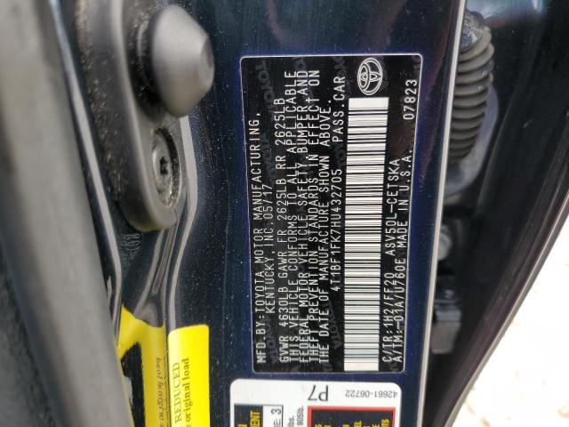 2017 TOYOTA CAMRY LE - 4T1BF1FK7HU432705