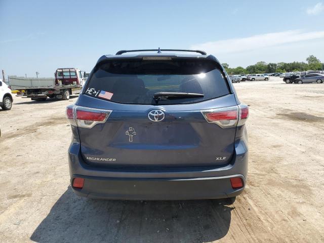 VIN 5TDKKRFH2ES031209 2014 Toyota Highlander, Xle no.6