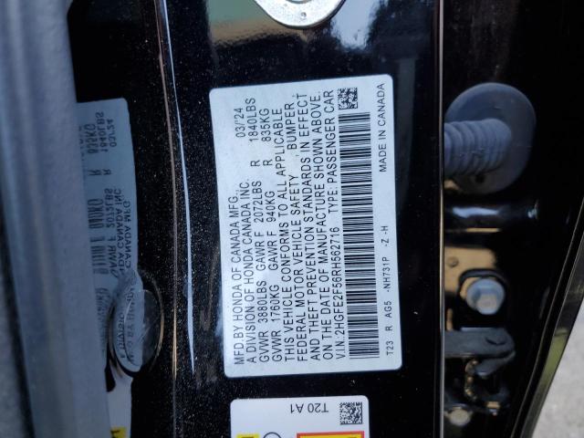 2024 HONDA CIVIC SPOR - 2HGFE2F56RH562716