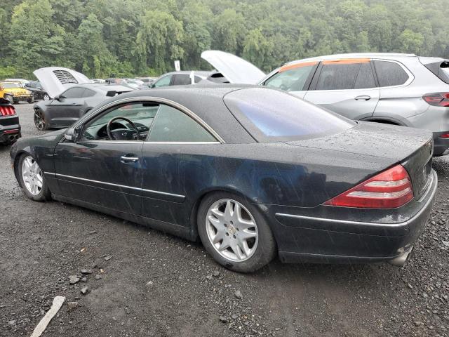 MERCEDES-BENZ CL 500 2002 black  gas WDBPJ75J12A024650 photo #3