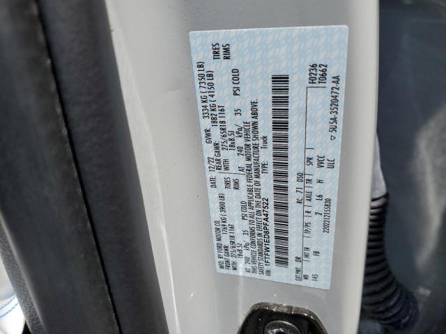 2023 FORD F150 SUPER - 1FTFW1ED8PFA47522