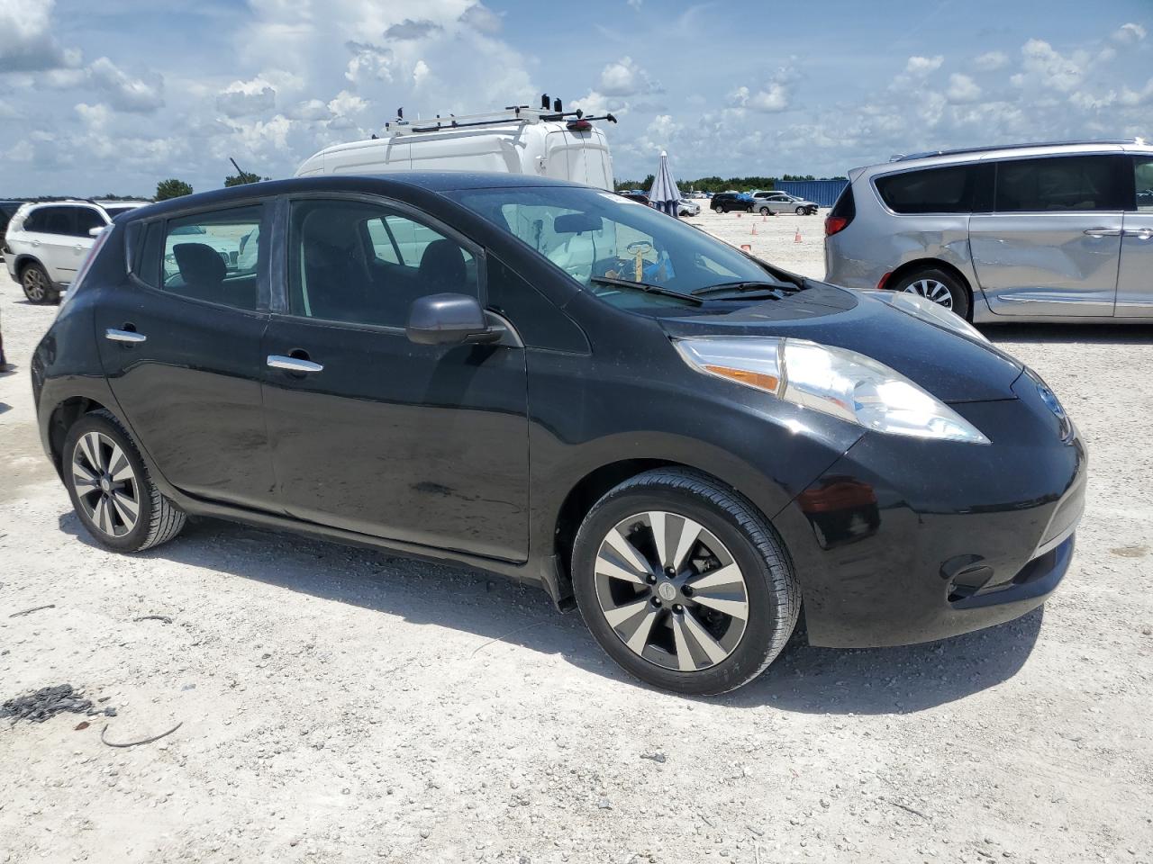 Lot #2733411987 2017 NISSAN LEAF S