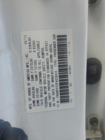 2015 ACURA TLX TECH 19UUB1F53FA026634  68025904