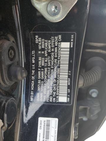 VIN SHHFK7H4XJU415560 2018 Honda Civic, Sport no.13