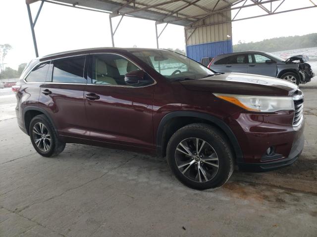 VIN 5TDKKRFH2GS187124 2016 Toyota Highlander, Xle no.4