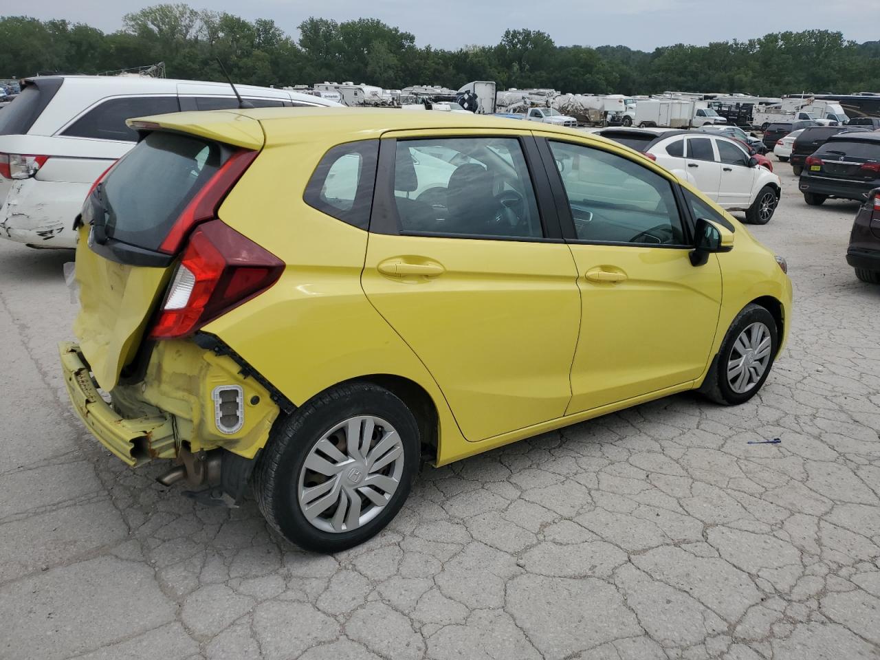 Lot #2886333388 2015 HONDA FIT LX