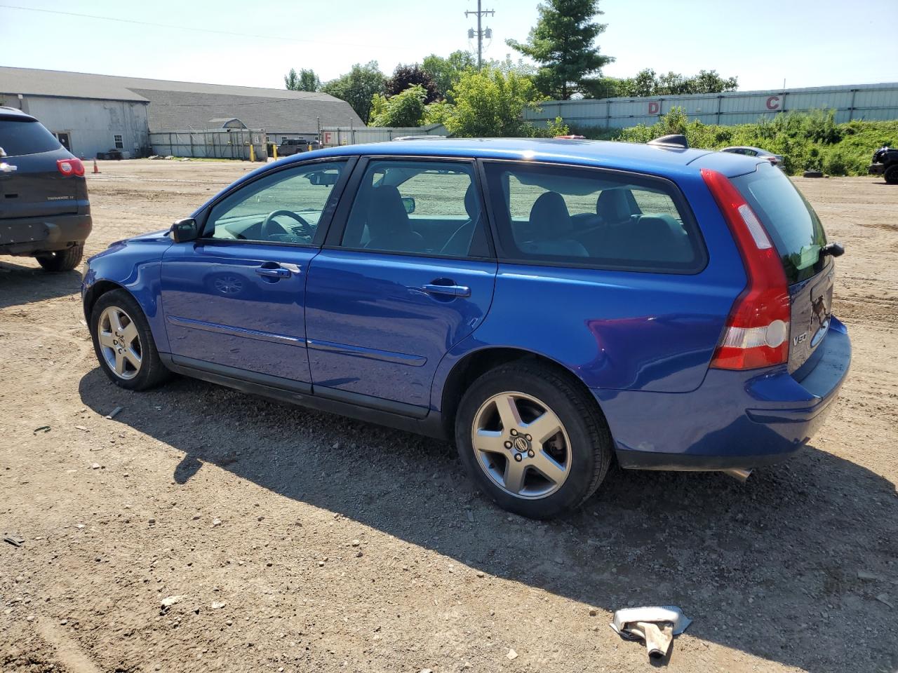 VOLVO V50 T5 2006 blue  gas YV1MJ682962162742 photo #3