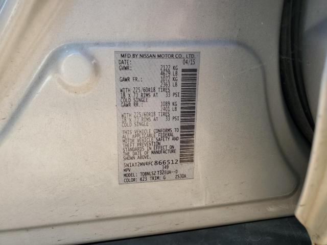 2015 NISSAN ROGUE S - 5N1AT2MV4FC866512