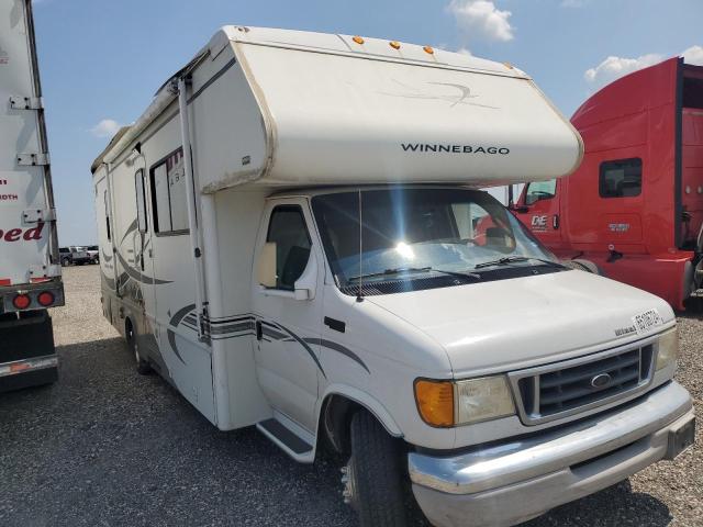 WINNEBAGO MOTORHOME 2004 white  gas 1FDXE45SX4HA12564 photo #1