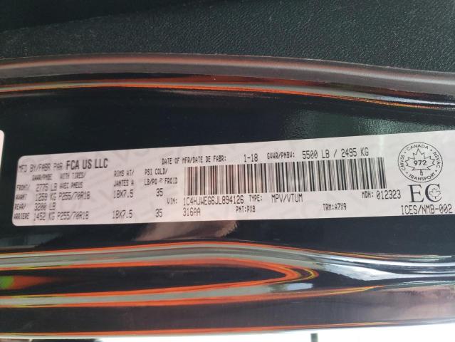 2018 JEEP WRANGLER U - 1C4HJWEG6JL894126