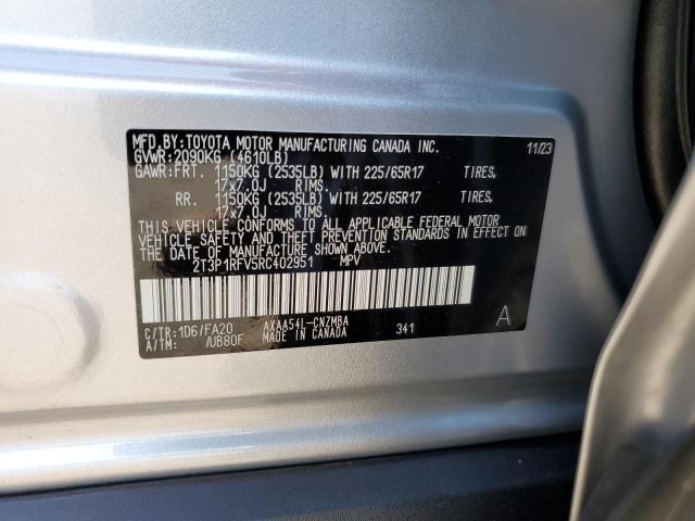 2024 TOYOTA RAV4 XLE - 2T3P1RFV5RC402951