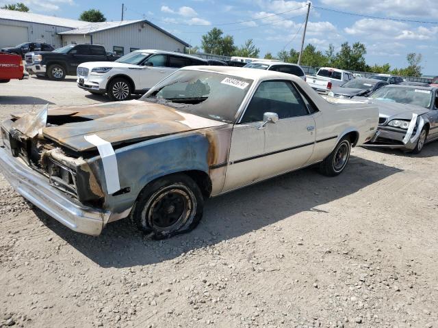 CHEVROLET EL CAMINO 1983 burn  gas 1GCCW8094DR284467 photo #1