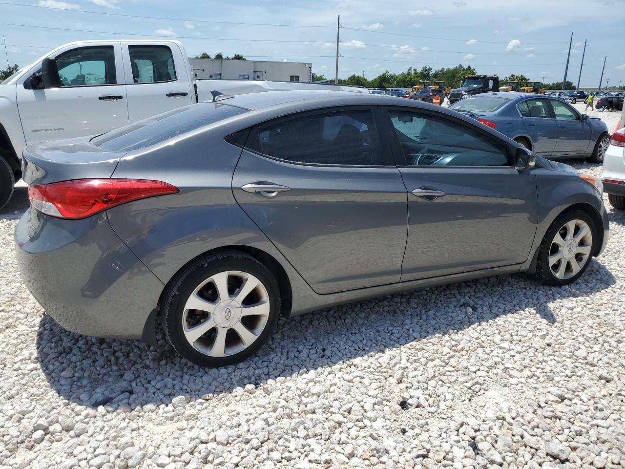 Lot #2814517647 2013 HYUNDAI ELANTRA GL