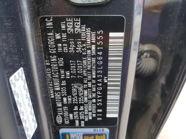 2020 KIA SORENTO L - 5XYPG4A33LG641555