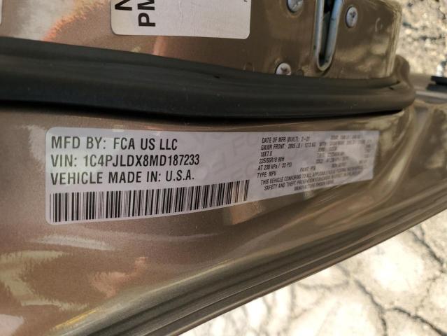 2021 JEEP CHEROKEE L - 1C4PJLDX8MD187233