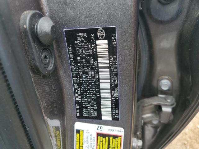 2022 TOYOTA CAMRY SE - 4T1T11AK7NU712095