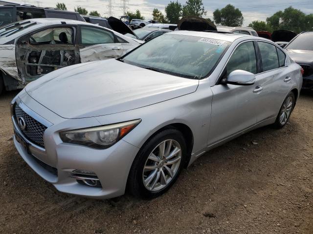 VIN JN1BV7AR5EM693652 2014 Infiniti Q50, Base no.1