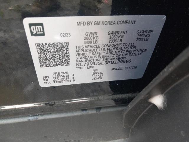 2023 CHEVROLET TRAILBLAZE - KL79MUSL3PB129596