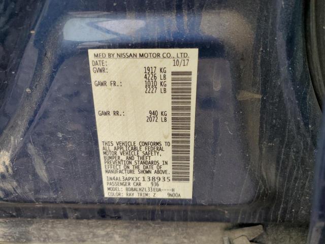 2018 NISSAN ALTIMA 2.5 - 1N4AL3APXJC138935