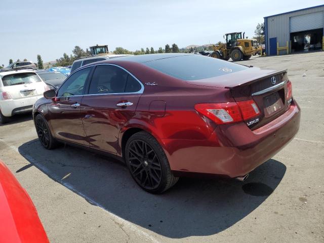 LEXUS ES 350 2008 burgundy sedan 4d gas JTHBJ46G282173387 photo #3