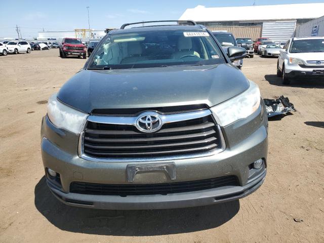 VIN 5TDJKRFHXES013780 2014 Toyota Highlander, Xle no.5