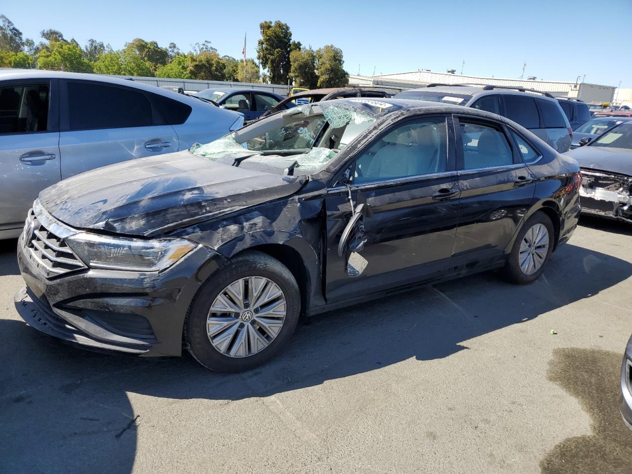 Lot #3310691759 2019 VOLKSWAGEN JETTA S