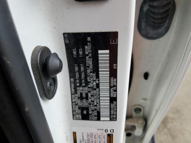 2015 TOYOTA 4RUNNER SR - JTEBU5JR6F5274298