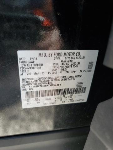 2015 FORD EXPLORER X - 1FM5K7D86FGB52451