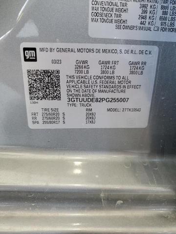 VIN 3GTUUDE82PG255007 2023 GMC Sierra, K1500 Slt no.12