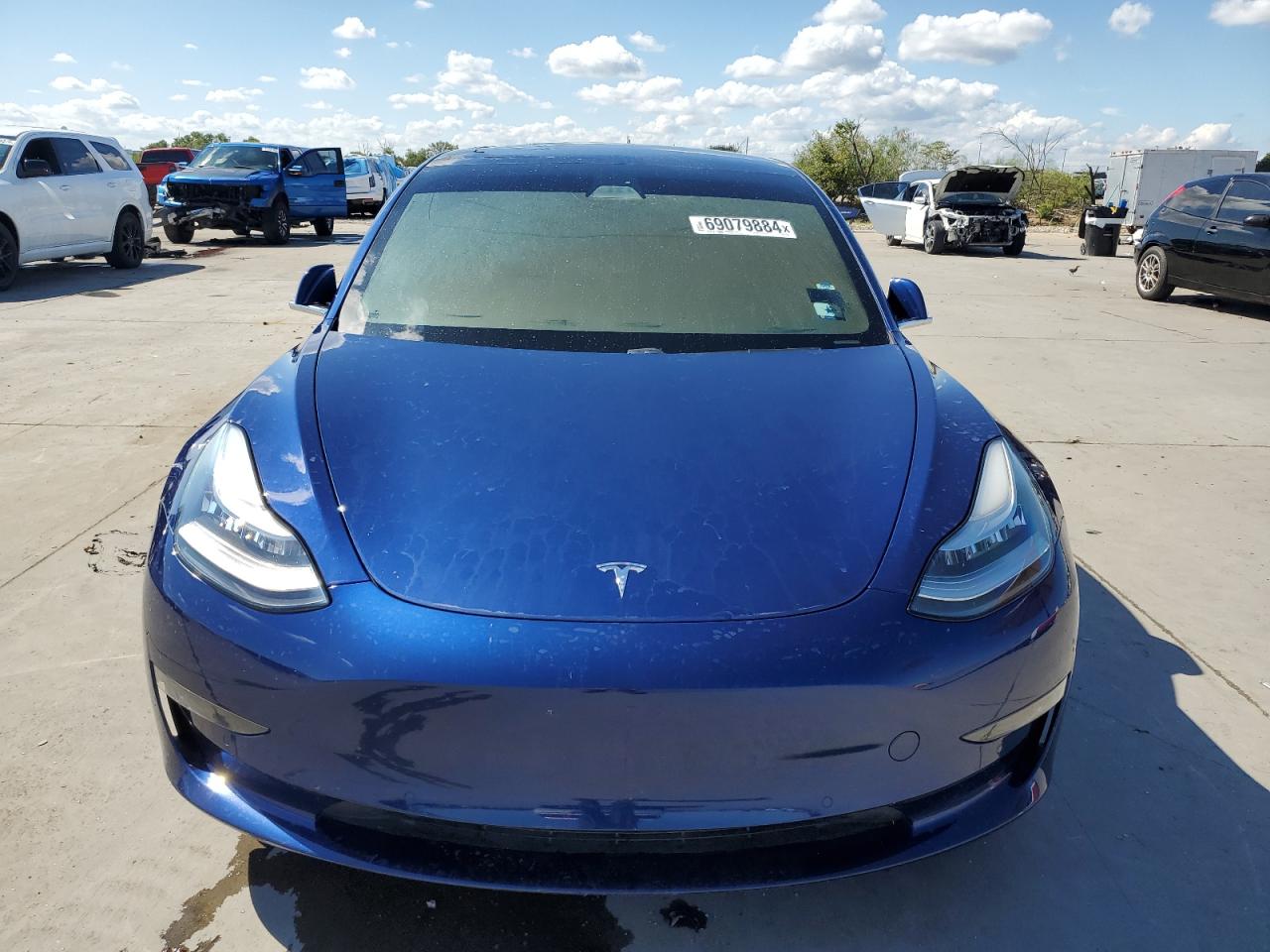 Lot #2957242420 2019 TESLA MODEL 3