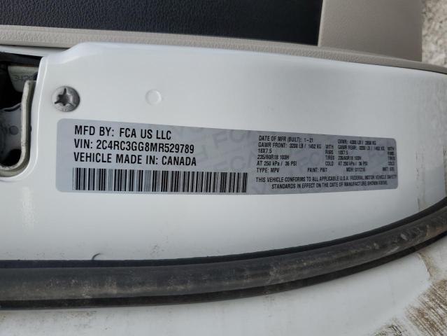 2021 CHRYSLER PACIFICA L - 2C4RC3GG8MR529789