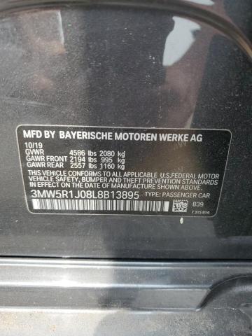 VIN 3MW5R1J08L8B13895 2020 BMW 3 SERIES no.12