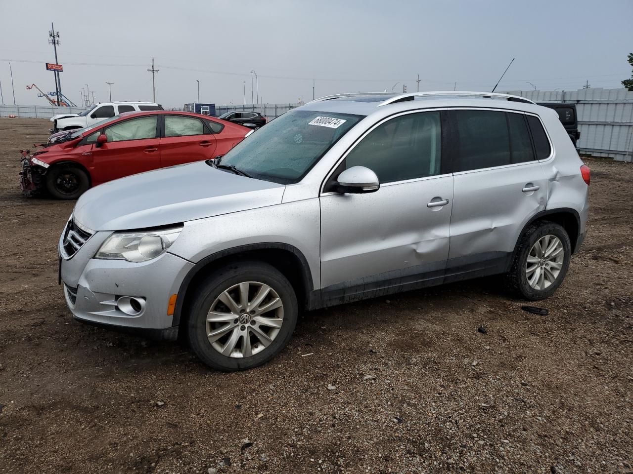 Lot #2891321659 2009 VOLKSWAGEN TIGUAN SE