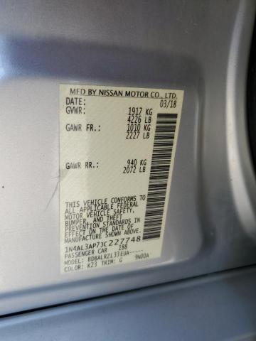 2018 NISSAN ALTIMA 2.5 - 1N4AL3AP7JC227748