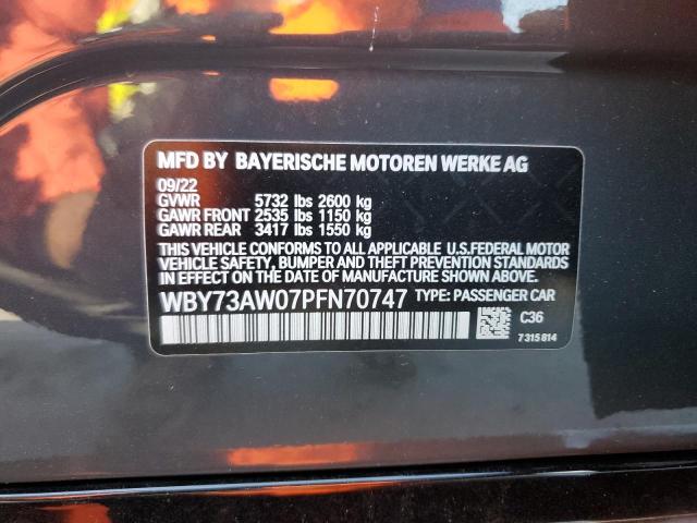 2023 BMW I4 EDRIVE - WBY73AW07PFN70747