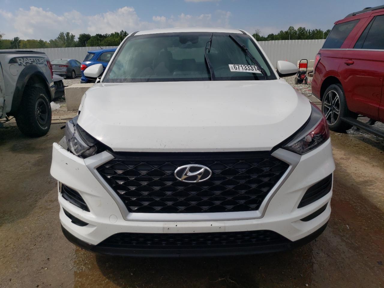 Lot #2931103294 2020 HYUNDAI TUCSON SE