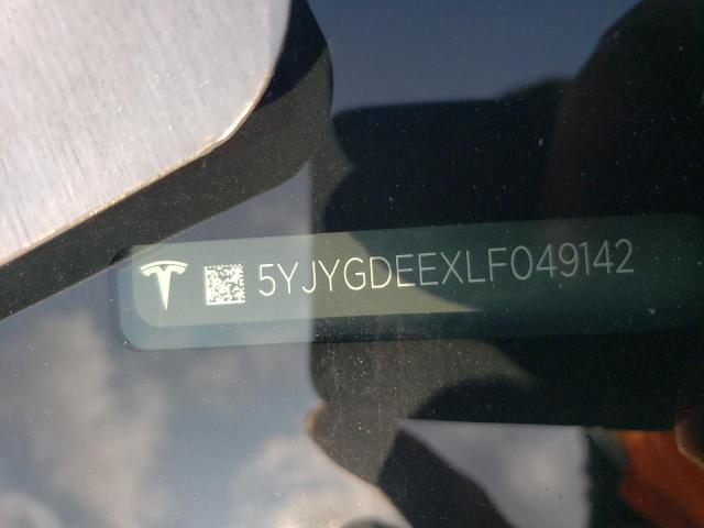 2020 TESLA MODEL Y - 5YJYGDEEXLF049142