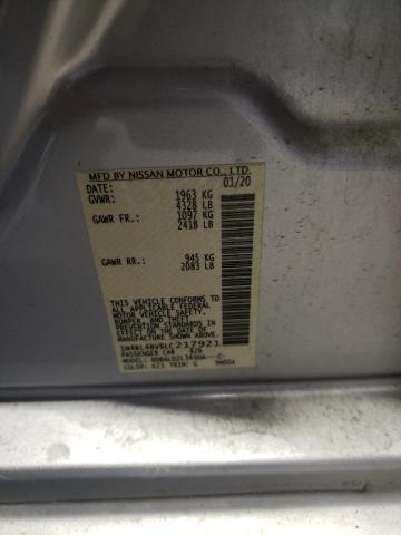 2020 NISSAN ALTIMA S - 1N4BL4BV8LC217921