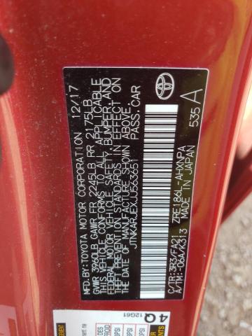 2018 TOYOTA COROLLA IM - JTNKARJEXJJ563651